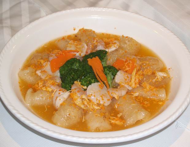 蟹肉龙皇烩鱼膘